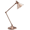 Stołowa LAMPA loftowa PROVENCE PV-TL-PN Elstead industrialna LAMPKA biurkowa stojąca metalowa nikiel