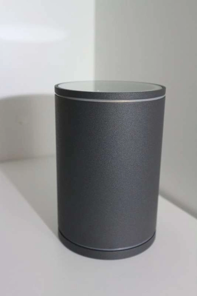 Downlight LAMPA zewnętrzna stropowa FOG 3403 Nowodvorski sufitowa OPRAWA ogrodowa outdoor IP44 tuba grafitowa