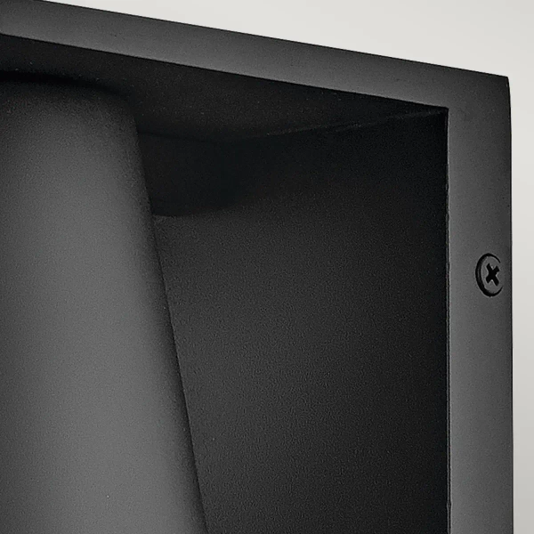 Kinkiet ścienny do ogrodu Hans HK-HANS-S-BLK tuba IP44 czarny