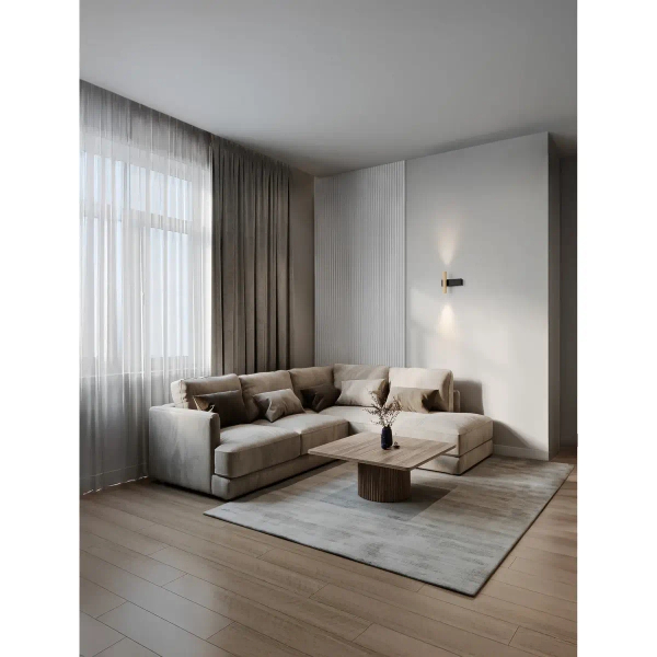 Metalowa lampa ścienna góra-dół JOSTELA LE45561 LED 6W 3000K złota czarna