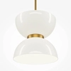 Zawieszana lampa Kyoto MOD178PL-L11G3K Maytoni LED 11W 3000K złota biała