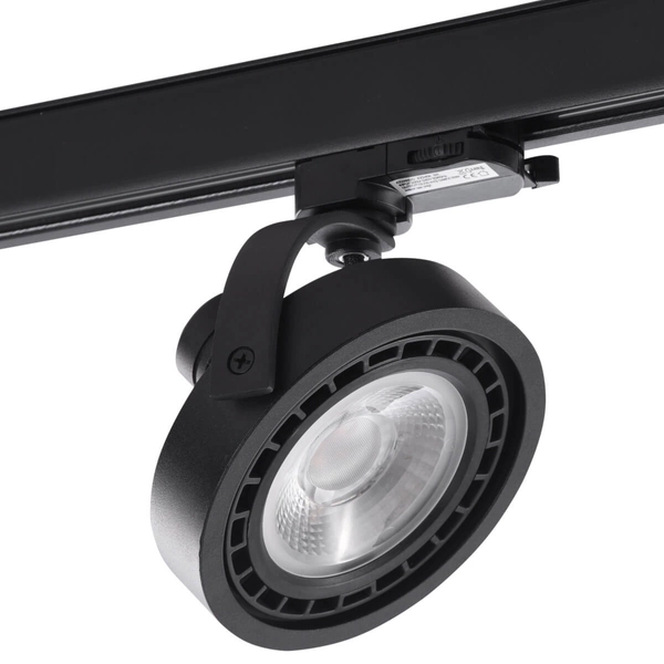 Lampa szynowa Jerry do 3-fazowego systemu reflektor do jadalni czarna