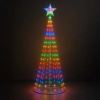 Świąteczna choinka dekoracyjna 180cm EK2403 LED 4W 2700K RGB IP44 biała