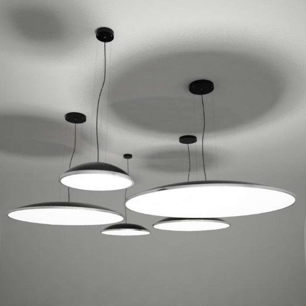 LAMPA wisząca WANTO 5521 Shilo okrągła OPRAWA zwis czarny