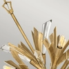 Kryształowa lampa wisząca QN-VIDA-13P-S crystal złota