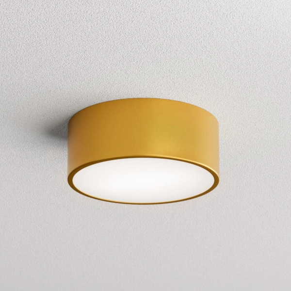 Złoty plafon nowoczesny 137623691842 okrągły nad łóżko