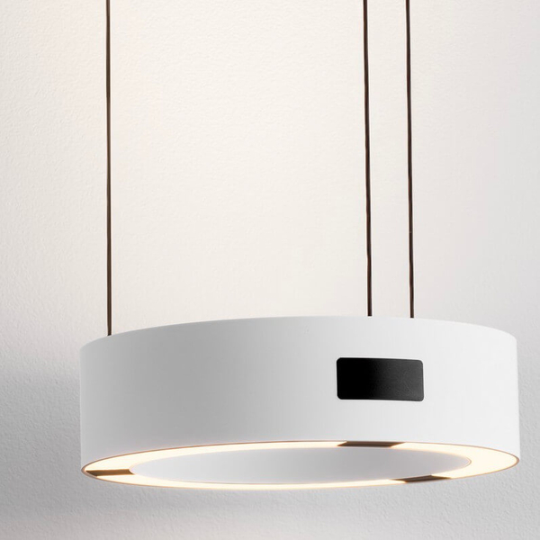 Wisząca lampa nad stół ALMAY LE44606 LED 24W 3000K pierścień biały