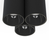 Metalowe tuby natynkowe Eye Tone 8091 plafon do gabinetu czarny