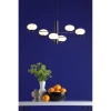 Molekułowa lampa wisząca Jasper JAS0622 kule białe czarne