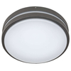 Zewnętrzna LAMPA sufitowa HAMBURG 8847 Rabalux okrągła OPRAWA elewacyjna LED 10W 4000K kinkiet outdoor IP44 grafitowy biały