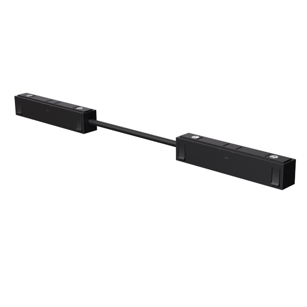 Łącznik magnetyczny do szyn 42004C/B metalowy czarny
