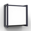 Ścienny kinkiet balkonowy QUBO 5195404118 Lutec LED 9,5W 4000K IP54 szary