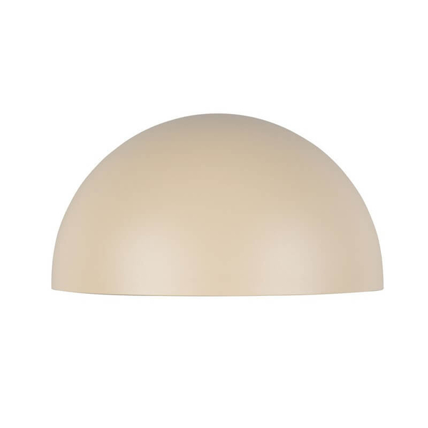 Metalowa lampa ścienna do salonu MAAS 262460166 IP44 beżowa
