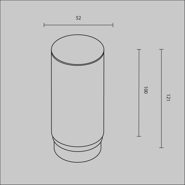 Pierścień do lamp Focus RingMAcr-12-W Maytoni okrągły biały