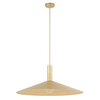 Zwisająca lampa nad stół Capri 41007 Sigma do kuchni stożek złota