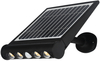 Solarna lampa elewacyjna Talent EKO8328 LED 8W IP65 czarna