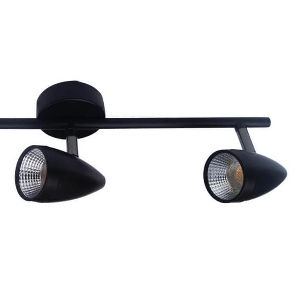 Przysufitowa lampa Cortino LP-2638/3W LED 15W 3000K potrójna czarny