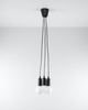 LAMPA wisząca SL.0573 industrialna OPRAWKA zwis pająk czarna