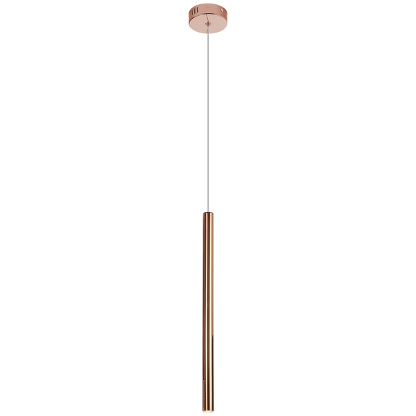 Miedziana LAMPA wisząca ORGANIC P0171 Maxlight metalowa OPRAWA zwis LED 1W 3000K sopel miedź