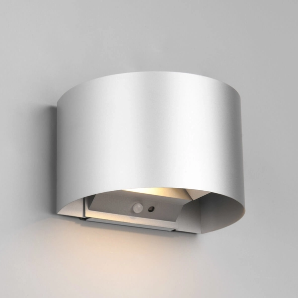 Lampa ścienna ogrodowa Talent R27769187 LED 2W 3000K IP44 srebrna