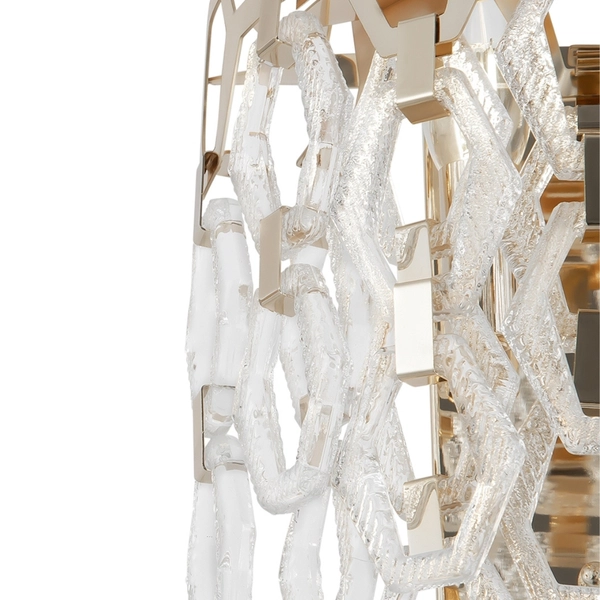 Kinkiet hampton Tissage MOD490WL-02G Maytoni nad łóżko złoty