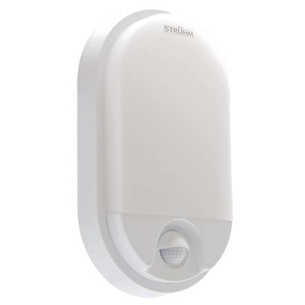 Elewacyjna lampa PEDRO 03793 Ideus zewnętrzna OPRAWA LED 15W 4000K z czujnikiem IP54 biała