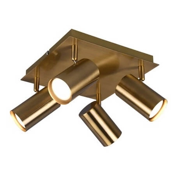 Plafon sufitowy regulowany VANTOS DL404802430 Trio tubki mosiądz