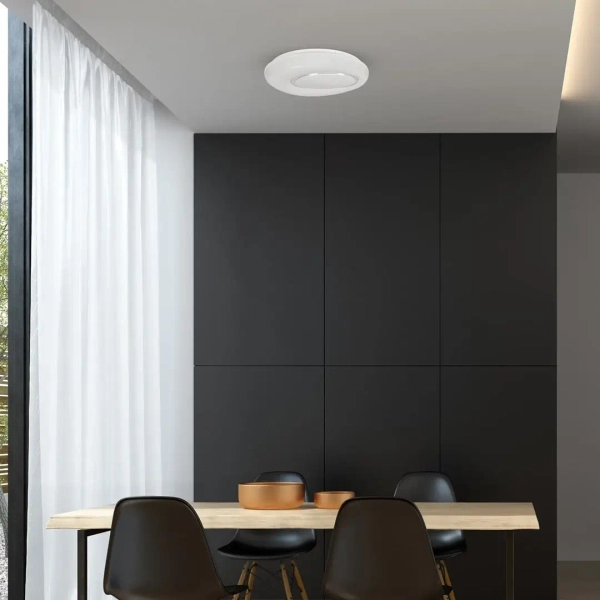 Plafon ściemnialny BONO ML6399 480mm LED 52W 3000-6000K efekt gwiazd biały