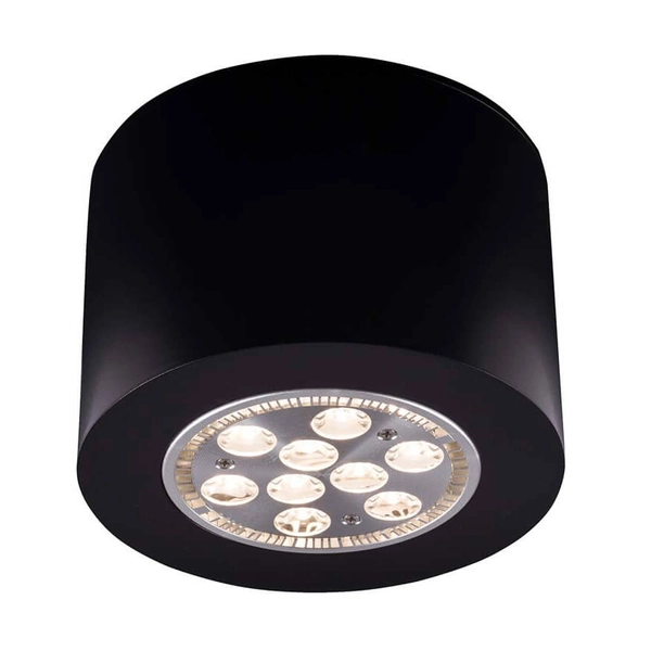 LAMPA sufitowa TAMBA 1139 Shilo downlight OPRAWA metalowa czarna