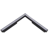 Szynowa oprawa Magneto Abigali LWQ-M09 LED 24W l-kształtna czarna 