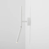 Regulowany kinkiet ścienny Stick 1084C Aldex metalowy biały