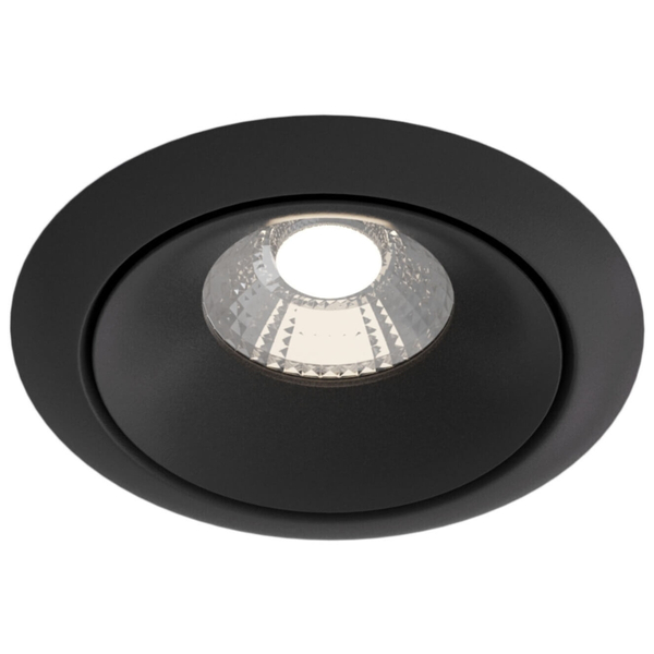Lampa sufitowa Yin DL031-2-L12B LED 12W 3000K oczko czarne