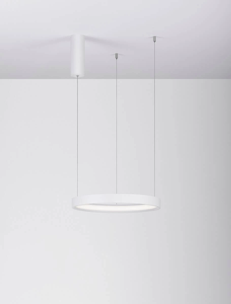 Lampa wisząca okrągła ZACAPU LE42795 pierścień LED 30W biały