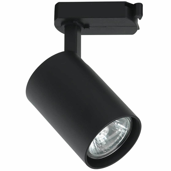 LAMPA sufitowa Tuka Track Nero Orlicki Design metalowa OPRAWA do systemu szynowego 1-fazowego czarna