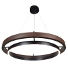 Pierścieniowa lampa wisząca Plato LWR-PLA LED 38W 3000K do salonu czarny