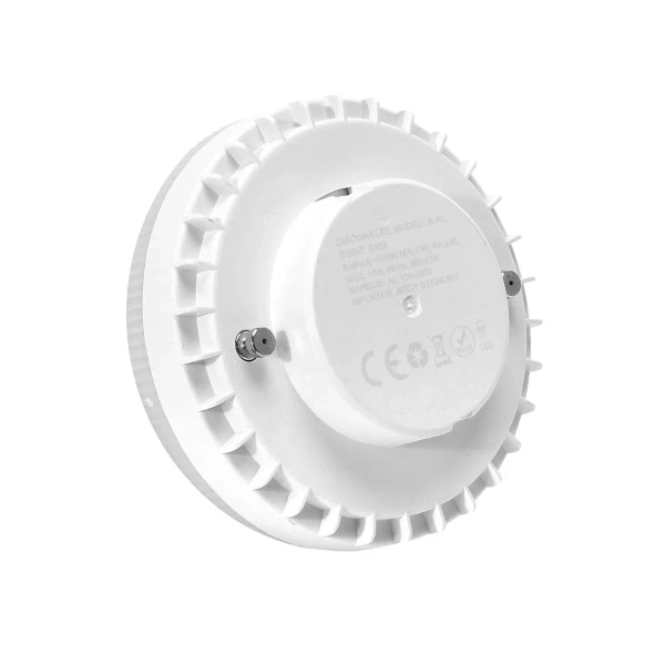 Okrągła żarówka GX53 1416 LED 8W 3000K barwa biała ciepła