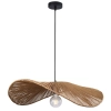 Wisząca lampa bambusowa Capri 329127 nad wyspę eco beżowa