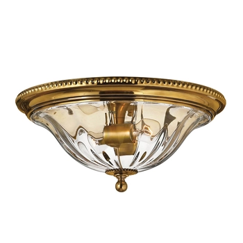 Natynkowa lampa Cambridge  HK-CAMBRIDGE-F-A Hinkley szkło mosiądz