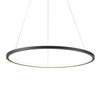 Lampa wisząca Vinola PND-56135B-040RPC-BK-3KS4K Italux LED 24W 3000-4000K czarna