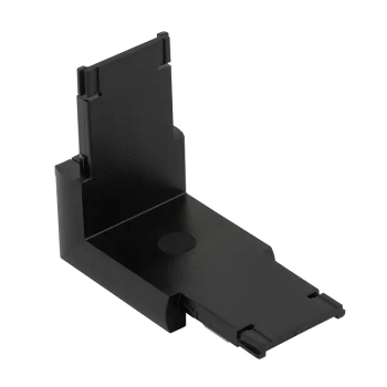 Łącznik wertykalny 1-obwodowy do szyn 11326 czarny