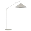 Podłogowa lampa POISE 11686 tkaninowa stożek beżowa