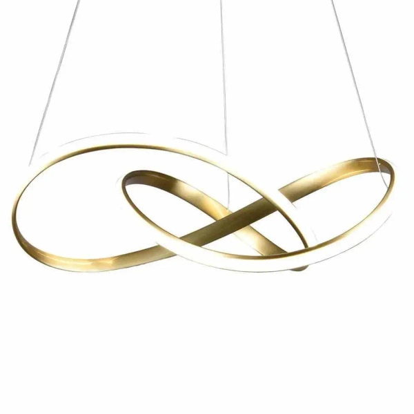 Ringowa lampa wisząca CAPPIO ML6772 LED 36W 4000K do salonu złoty