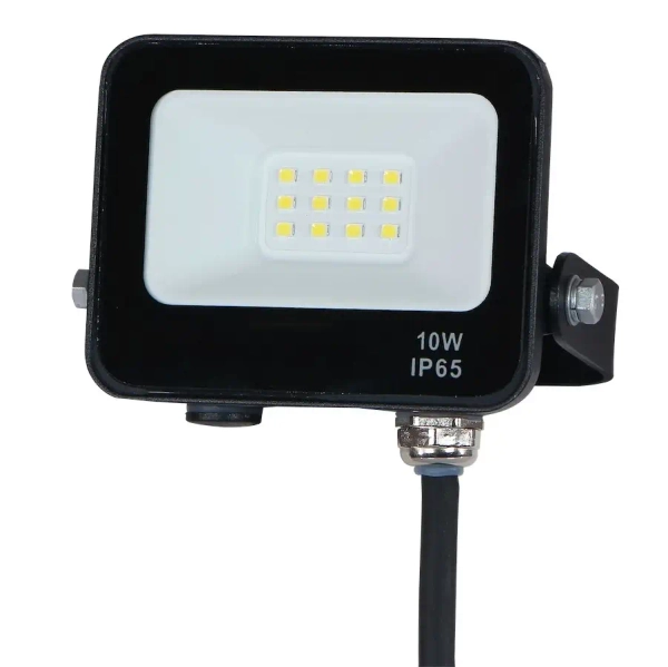 Reflektor zewnętrzny ledowy EKN1619 LED 10W 4000K IP65 czarny