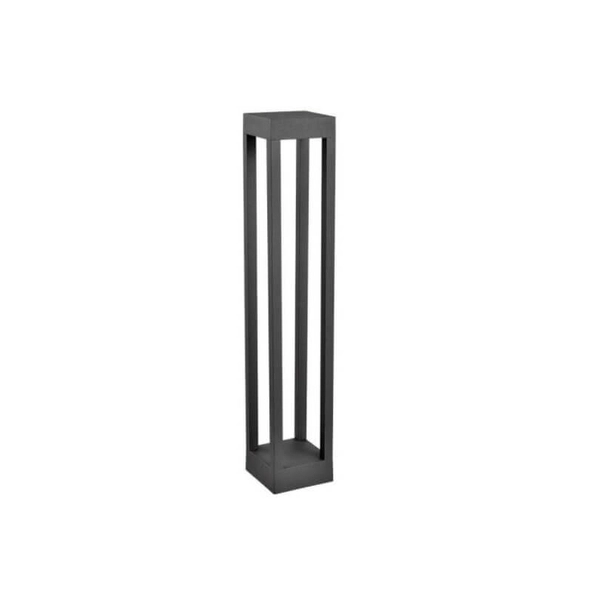 Zewnętrzna lampa stojąca QUBE-GLQ600WW 7W ogrodowa LED 7W 3000K IP65 czarna
