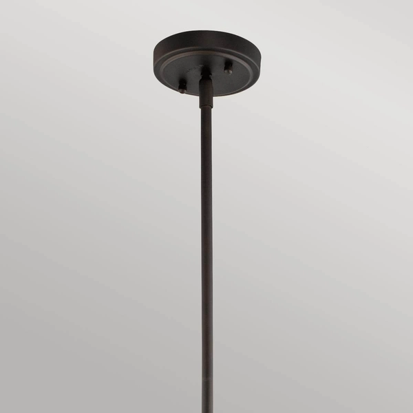 Szklana lampa wisząca Everly KL-EVERLY-P-S-OZ brązowy przezroczysty