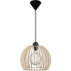 Wisząca lampa do jadalni Chino 84833014 drewniana beżowy