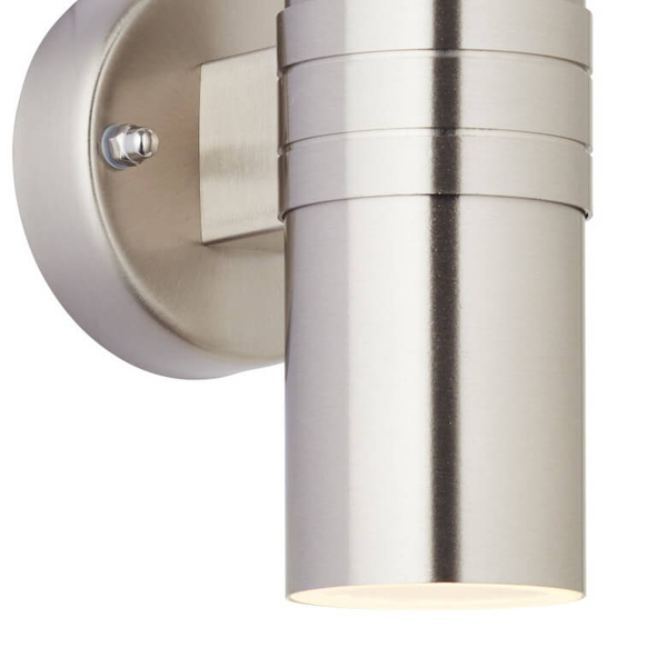 Zewnętrzny kinkiet góra-dół Hanni G96230/82 IP44 LED 3W 3000K srebrny