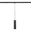 LAMPA wisząca NODA 7954 Shilo sopel OPRAWA metalowa ZWIS tuba do systemu szynowego czarna