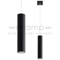 LAMPA wisząca SL.0327 metalowa OPRAWA zwis sopel tuba czarna