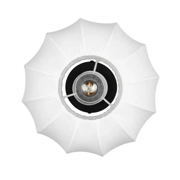 Sufitowa lampa do salonu materiałowa MADELINE R61971001 biały